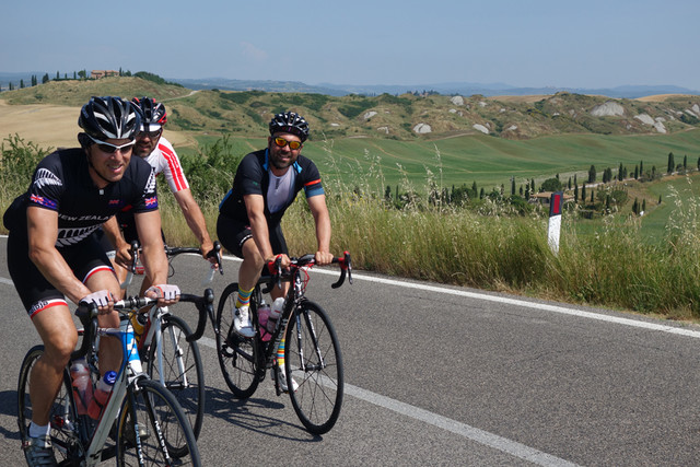 Rennradreise in die Toskana - vom  4. bis 11. Juni 2016