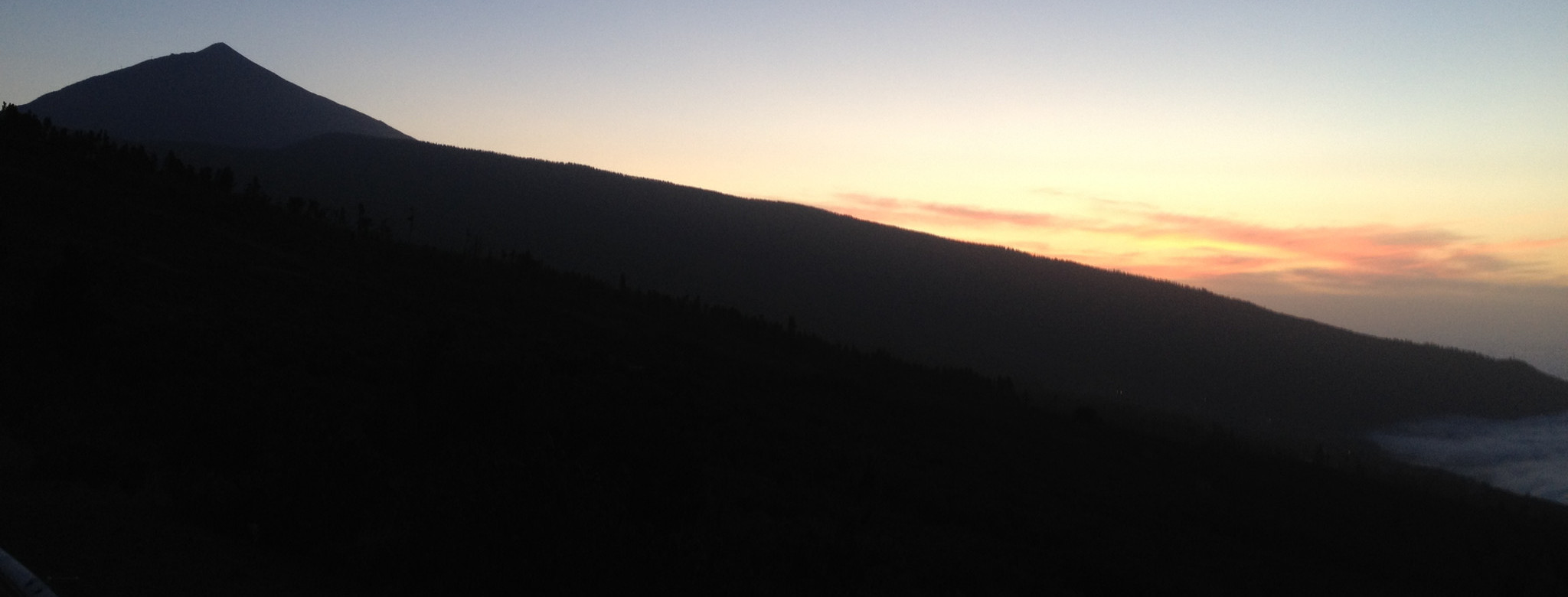 Teide Sonnenuntergang.